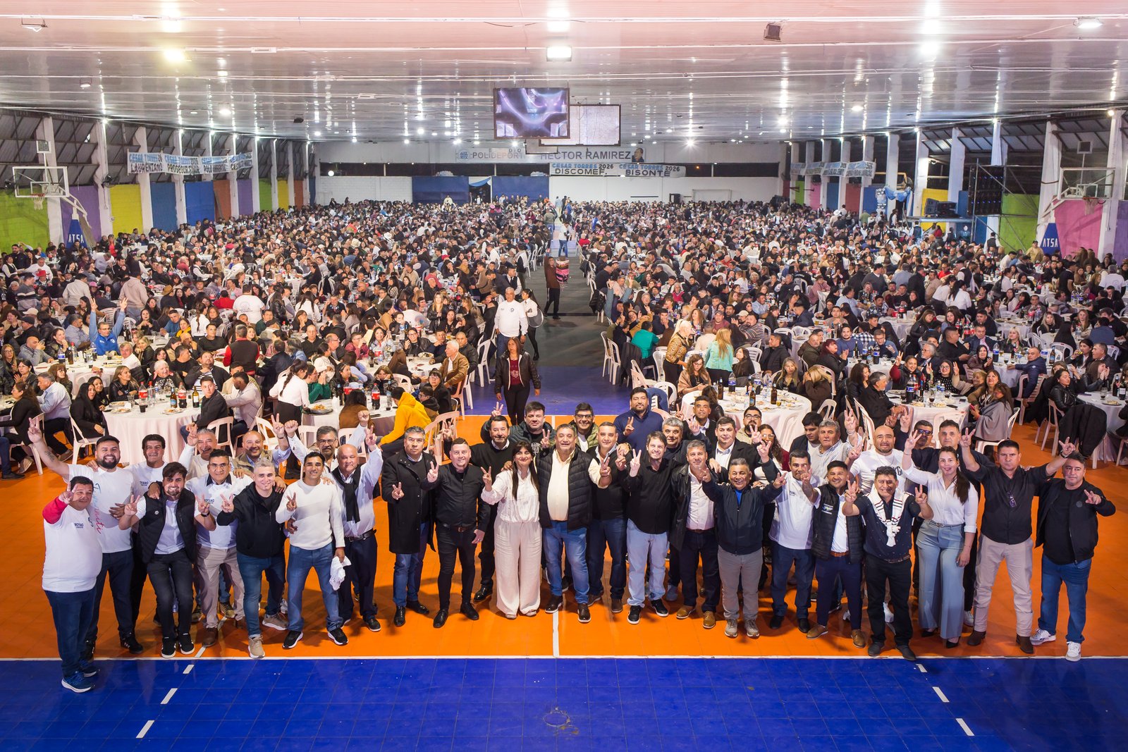 El gremio volverá a estar a la par de los trabajadores y sus familias”: masivo respaldo a César Torres en su cierre de campaña